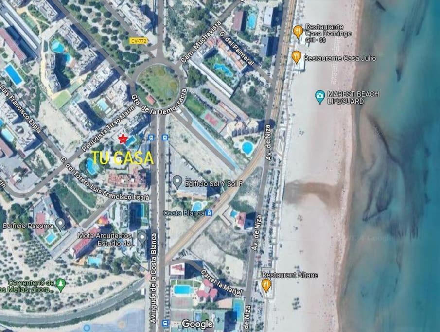 Cozy 3Br: Ac & Park, Beach 4Min Walk, Golf 15 Min Benimagrell 外观 照片
